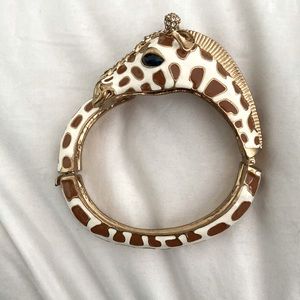 J Crew giraffe cuff bracelet